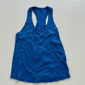 Lululemon size 6 tank top swiftly blue